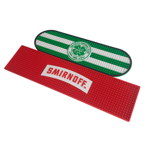 Silicone PVC Bar Mat Rubber <b>Beer</b> Spill Pad Pub Rail Mat Drip Tray Non Slip Service Mat <b>Coaster</b> Placemat for Events Parties - Product Image 2