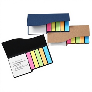 Bloc-notes créatif autocollant en papier kraft et blocs-notes adhésifs avec mémos détachables et motifs colorés - Product Image 1