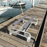 Motomarine Chariot PWC Bateau Jet Ski Stand Stockage Remorque Dock Chariots Capacité de 1000lb
