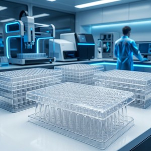 Demi-jupe 0.2ml transparent 96 plaque PCR - Product Image 2