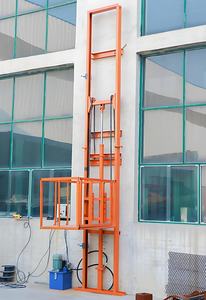 Plateforme élévatrice hydraulique à rail unique, machine de levage pour atelier d'usine, plateforme élévatrice hydraulique à rail de guidage - Product Image 5