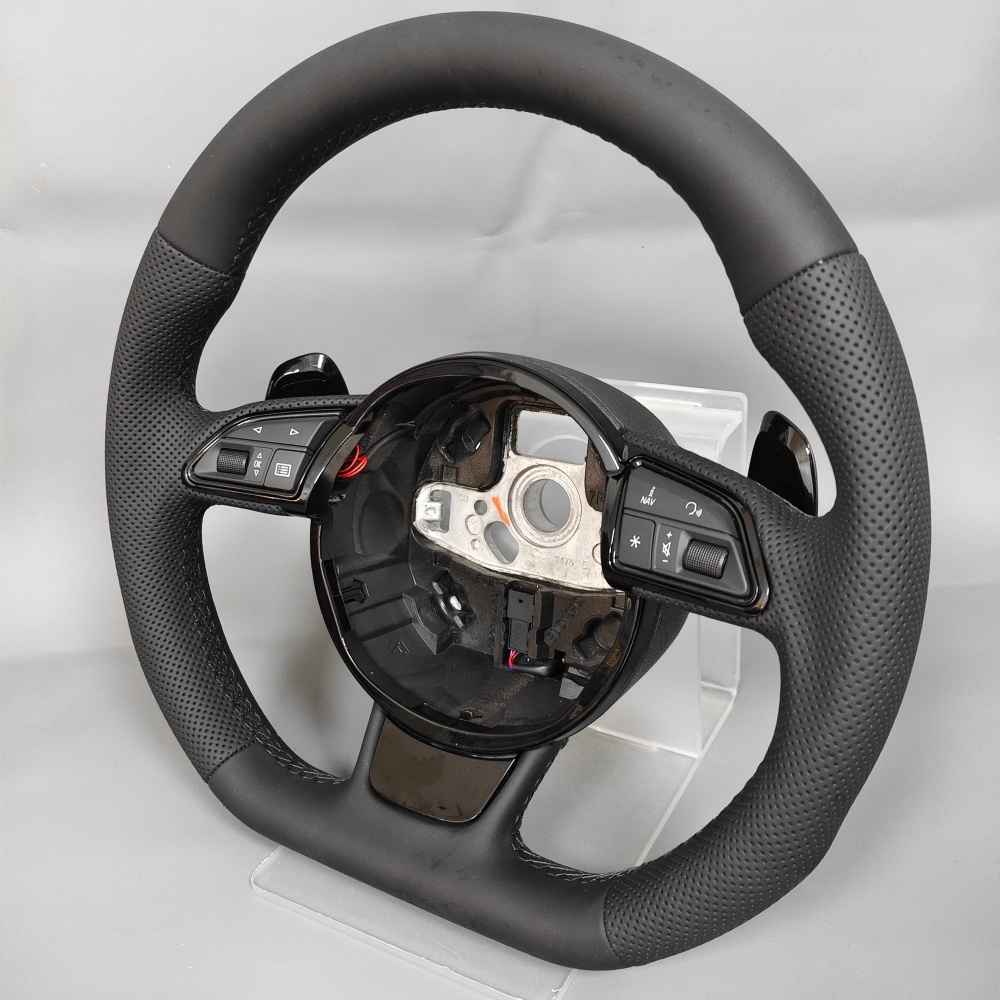 Auto Assembly Leather Lenkrad Volante Steering Wheel (Audi Fitment), photo 4
