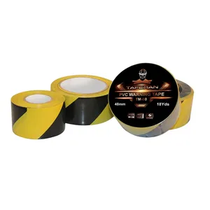 Ruban garde-robe en vinyle Durable pour allée 1,5mm, bande d'avertissement de bord du sol, connexion pour une cérémonie terrestre