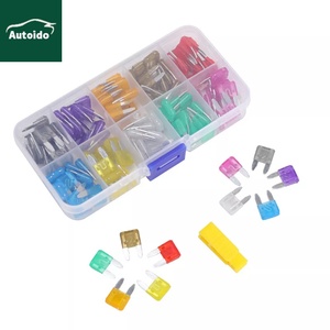 120Pcs 32V Mini Blade xe cầu chì kit thay thế cầu chì loại Bộ dụng cụ ATM cầu chì cho RV xe tải 2A 3A 5A 7.5A 10A 15A 20A 25A 30A 35A - Product Image 1