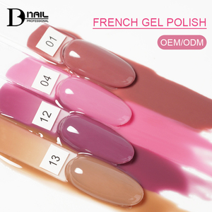 Vernis Gel UV LED <span class=keywords><strong>Semi</strong></span>-<span class=keywords><strong>Permanent</strong></span> BD French <span class=keywords><strong>pour</strong></span> Ongles – Couleurs Variées, Bouteille Liquide à Tremper <span class=keywords><strong>pour</strong></span> Salons de Manucure - Product Image 2