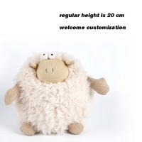 Adorable gros petit mouton en peluche poupée en peluche remplie jouet ultra-doux cadeau parfait matériaux de haute qualité sûrs et durables