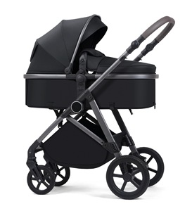 Poussette multifonctionnelle 2-en-<span class=keywords><strong>1</strong></span> haut de gamme avec nacelle <span class=keywords><strong>et</strong></span> système de voyage inclinable pour nouveau-nés - Product Image 1