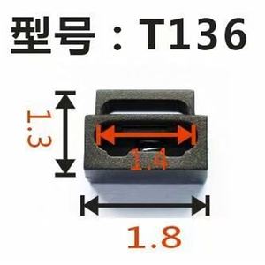 Cierre de cordón de plástico negro, cierre de resorte, tope de cordón de un solo orificio, palancas para Paracord, piezas de cuerda de cordón de ropa - Product Image 3