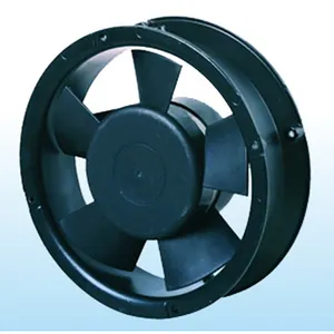 Ventilador de radiador sin escobillas con marco de aluminio, ventilador de Motor Axial Industrial EC de 8 pulgadas, 220x60mm, 12V /24V/48V
