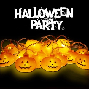 Décoration de Pâques 2024, lampe citrouille d'Halloween, guirlande lumineuse LED, <span class=keywords><strong>Arkham</strong></span> Horror, citrouille, Calabazas Luces Pascua Decoradas, Pâques - Product Image 2