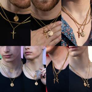 Colgante de moneda de dios griego Medusa para hombre y mujer, joyería de moda 2023, accesorios a la moda, brújula de viaje, oferta de Reino Unido - Product Image 4