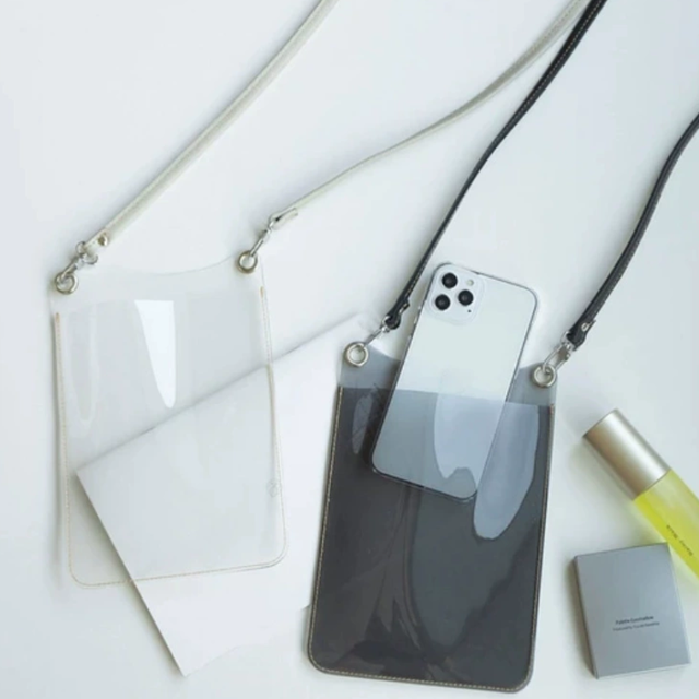 Hot Selling PVC Mobile Phone Bag Fashionable Phone Bag Crossbody Simple Phone Pouch