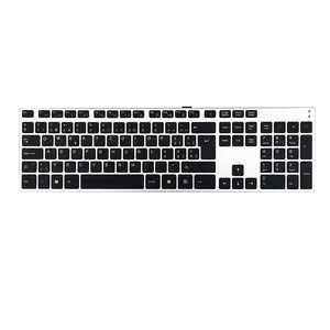 IMB-035 Ready to Ship BT5.0 Portable Rechargeable PC Laptop Macbook Keyboard Spanish OEM multi Language Layout keyboard