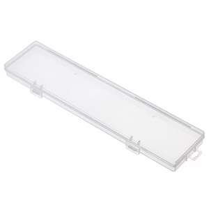 Clear Plastic Storage <strong>Box</strong> with Lid, Stackable Organizer <strong>Container</strong> for Home Closet Kitchen Office Toy Organization - Product Image 2