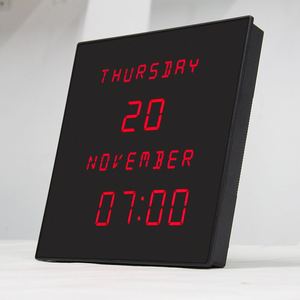 <span class=keywords><strong>Horloge</strong></span> murale <span class=keywords><strong>numérique</strong></span> à grand écran CP038, <span class=keywords><strong>calendrier</strong></span> pour la démence, affichage LED <span class=keywords><strong>jour</strong></span> et <span class=keywords><strong>date</strong></span> - Product Image 5