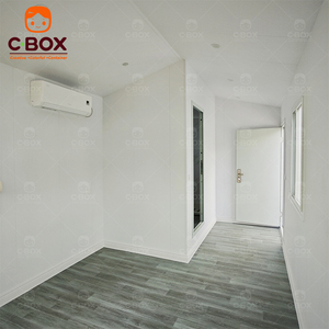 บ้านสำเร็จรูป Cbox ดีไซน์ใหม่ ขนาด 20 ฟุต แบบถอดประกอบได้ พร้อมหลังคาทรงจั่ว สำหรับลานบ้าน - Product Image 6