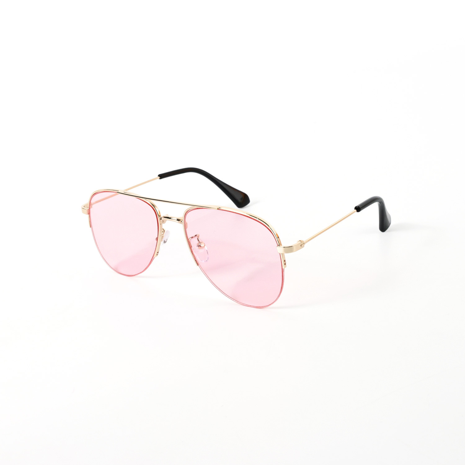 Cadre doré rose océan
