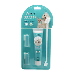 Dentifrice pour animaux de compagnie <span class=keywords><strong>le</strong></span> plus vendu, sûr à avaler, sans rinçage, aide à prévenir les caries et combat les bactéries - Product Image 1