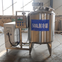 Pasteurisateur semi-automatique commercial haute productivité pour yaourt, lait et fromage avec pompe – Nouveau