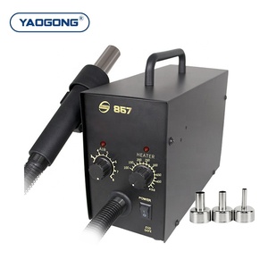 Estación <span class=keywords><strong>de</strong></span> Retrabajo <span class=keywords><strong>de</strong></span> Aire Caliente YAOGONG 857 con Termostato Ajustable y Función <span class=keywords><strong>de</strong></span> Apagado Automático <span class=keywords><strong>para</strong></span> Reparación <span class=keywords><strong>de</strong></span> Placas Base <span class=keywords><strong>de</strong></span> Teléfonos Móviles y Chips IC - Product Image 6