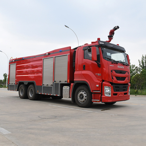 Camion de pompiers multifonctionnel 15000L, combinaison eau, mousse et poudre sèche, véhicule de lutte contre l'incendie et de sauvetage d'urgence, pour la vente mondiale - Product Image 2