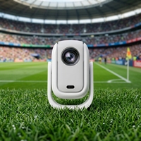 Projecteur vidéo B13 230 ANSI Lumens Full HD 1080P natif avec autofocus et correction trapézoïdale, WiFi6 BT5.0, pour la maison, le bureau et l'extérieur