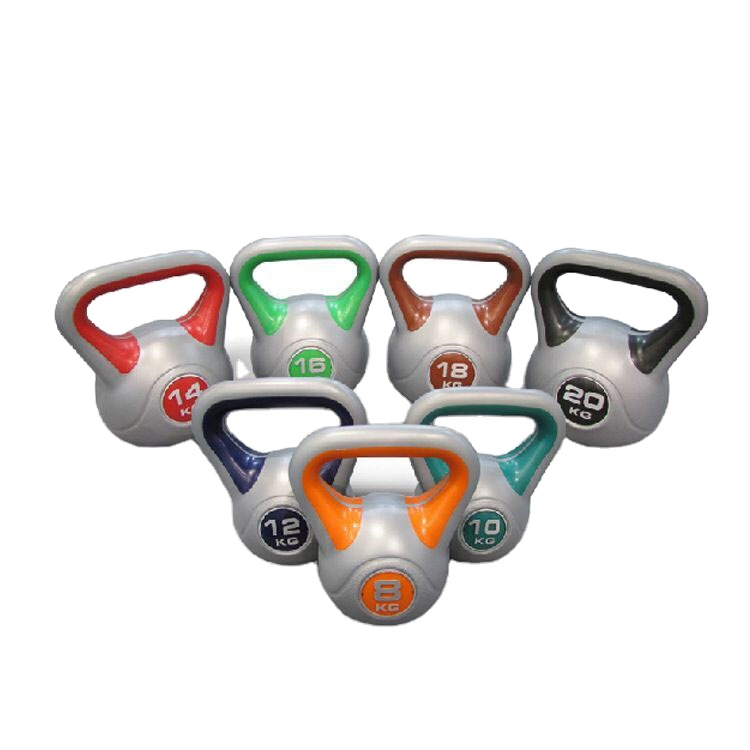 China atacado de alta qualidade logotipo personalizado competição de peso pe kettlebell ajustável à venda