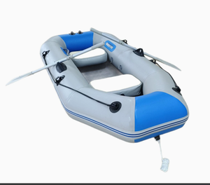 <span class=keywords><strong>Kayak</strong></span> et canoë gonflables 2-en-1 en PVC, bateau <span class=keywords><strong>de</strong></span> sports nautiques multi-usages pour tous les âges - Product Image 4