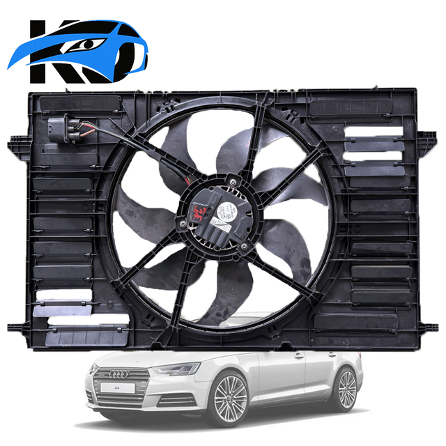 Used Original8W0121251A 8W0959455Discount 100% Installation Guaranteed Durable Cooling System Radiator Fan for Audi A4 2017-2018