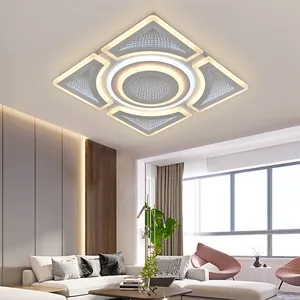 HIVIES Simple Design Decorative Hardware Ceil Lamp Flush Mount Smart Home 170W LED Light Ceiling