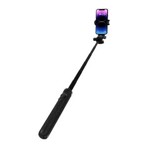 Hafif taşınabilir esnek Mini Smartphone mobil cep telefonu tutucu işık desteği Selfie canlı akış Tripod standı