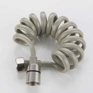 Manguera de ducha flexible con rosca de 1/2 pulgada, tipo espiral, para pistola pulverizadora de bidé, fontanería - Product Image 1