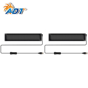 Écran matriciel LED double programmable 595 * 120 mm Pixel 1356, contrôlé par application, USB 6V, panneau LED programmable DIY, panneau LED à défilement - Product Image 4