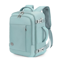 Sac à dos de voyage écologique pour Ryanair Easyjet Bagage à main Petit sac de cabine 20L pour les vols Sac à dos de voyage USB Cabine Avion 40x20x25