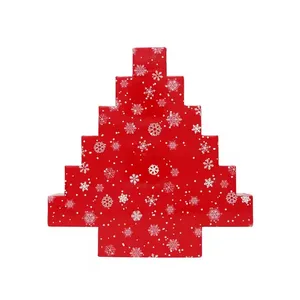 Christmas Tree Advent Calendar <b>Box</b>, 24 Days <b>Empty</b> Drawer <b>Gift</b> <b>Box</b> for Holiday Countdown - Product Image 2