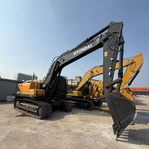 Excavatrice sur chenilles Hyundai 220LC-9S d'occasion d'origine coréenne, en bon état, pour travaux de construction, moteur diesel, modèle 2022, 22 tonnes - Product Image 2