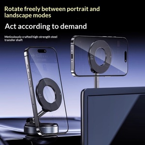 New Arrival Stable Foldable Adjustable Tripod Stand Universal 360 <b>Rotating</b> Mobile Phone Holders - Product Image 4