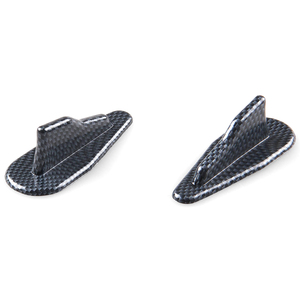 Aileron arrière de voiture, style EVO, aileron de requin arrière de toit automobile, motif en fibre de carbone, universel 10 pièces/ensemble, générateur de <span class=keywords><strong>vortex</strong></span> + décoration en un seul - Product Image 6