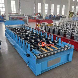 単層カラースチールタイル成形機840/900タイルプレス機全自動カラースチールタイル装置 - Product Image 4