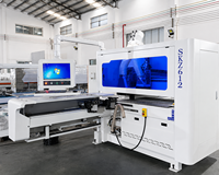 Machine de perçage CNC automatique six faces MEOKON, double perceuse, puissance du brocheur 3,5 kW, taille de plateau maximale 3050x1200 mm pour le travail du bois