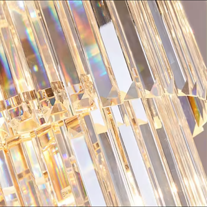 Zeal Lighting Pendant Lights Hotel Villa Staircase Modern Luxury Clear K9 Crystal <b>Chandeliers</b> - Product Image 3