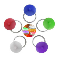 Couvre-bocal de fermentation LifeTop de qualité alimentaire, 86 mm de large, en silicone, sans eau, avec système d'airlock, grande taille L