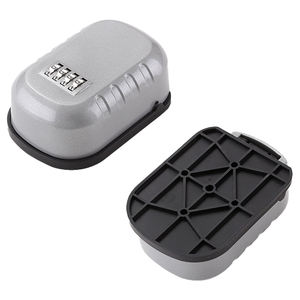 Hộp khóa Khóa kết hợp có thể đặt lại 4 chữ số cho hộp khóa an toàn chìa khóa bên ngoài để lưu trữ chìa khóa ngoài trời - Product Image 4