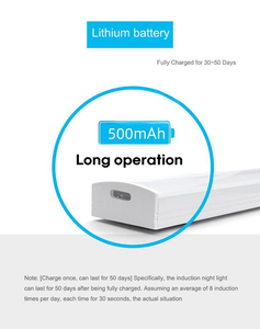 USB Có Thể Sạc Lại LED Ánh Sáng Ban Đêm Cảm Biến Chuyển Động Không Dây Giường Đèn Cho Nhà Sử Dụng Cho Tủ Quần Áo Cầu Thang Nhà Bếp Dưới Tủ Chiếu Sáng - Product Image 4