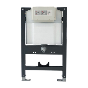 SH003G <span class=keywords><strong>Cisterna</strong></span> Empotrada de Pared de Metal+HDPE de Alta Calidad, Color Blanco, Volumen de Descarga de 3L/6L, Diseño Moderno - Product Image 2