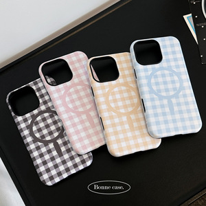 Coque de téléphone magnétique <span class=keywords><strong>en</strong></span> TPU personnalisée pour Apple pour iPhone 16 Pro Max 13 15 14 17 avec film simple dur 14 15 <span class=keywords><strong>Tide</strong></span> Grip - Product Image 1