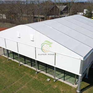 Cancha de Pádel con Techo de Acero Personalizado, Cancha Deportiva con Techo Panorámico <span class=keywords><strong>Exterior</strong></span> - Product Image 5