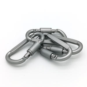 JungleHiker D-Type Aluminum <b>Carabiner</b> 30kg Load Key Hook Backpack Accessory EDC Gear - Product Image 2