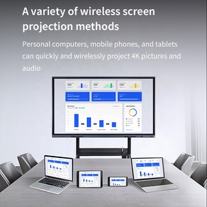 Tableau interactif 4K de 75 pouces (également disponible en 55, 65, 86, 98, 100 pouces) – Idéal pour l'enseignement scolaire – Meilleur panneau interactif en ligne - Product Image 5