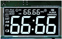 Affichage d'écran LCE à film noir de haute qualité pour fours à micro-ondes et chauffe-eau en gros Modules LCD VA HTN